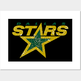 Retro Dallas Stars Posters and Art